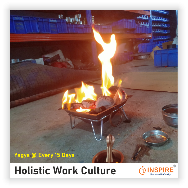 Holistic work culture shaping Inspire Engineers vision