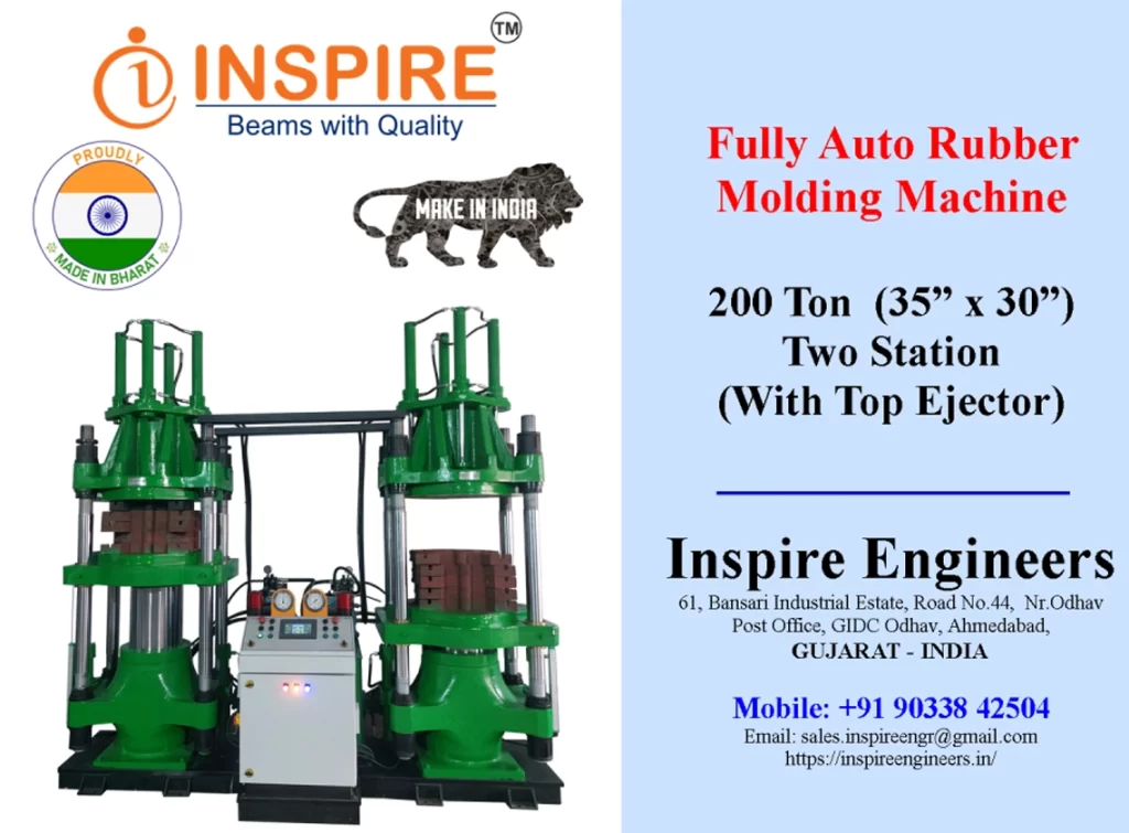 Buy High-Efficiency Fully Auto Rubber Molding Machine for Industrial Production