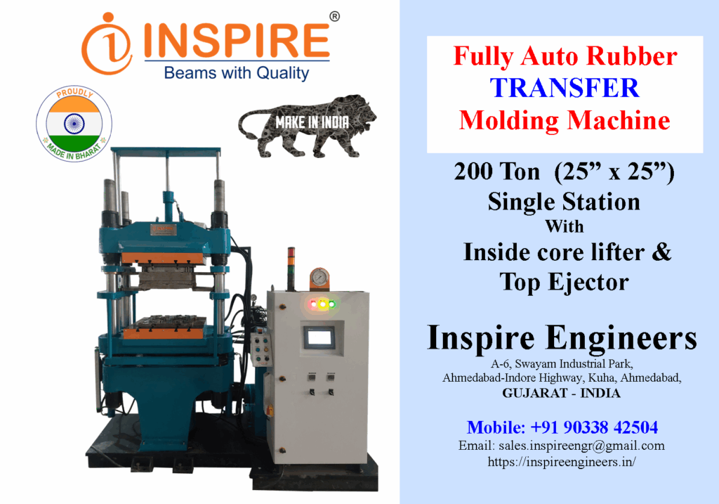 RUBBER MOLDING MACHINE... RECENT DISPATCH