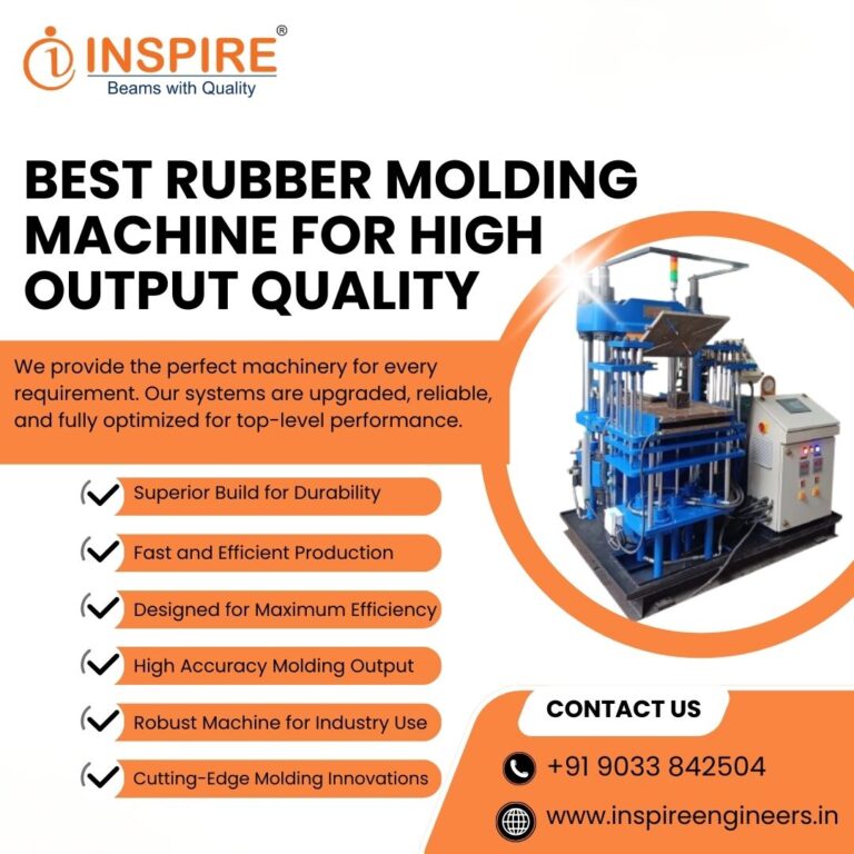Best Rubber Molding Machine for High Output Quality