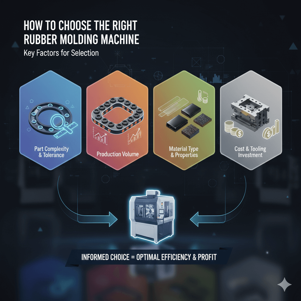 How to Choose the Right Rubber Molding Machine