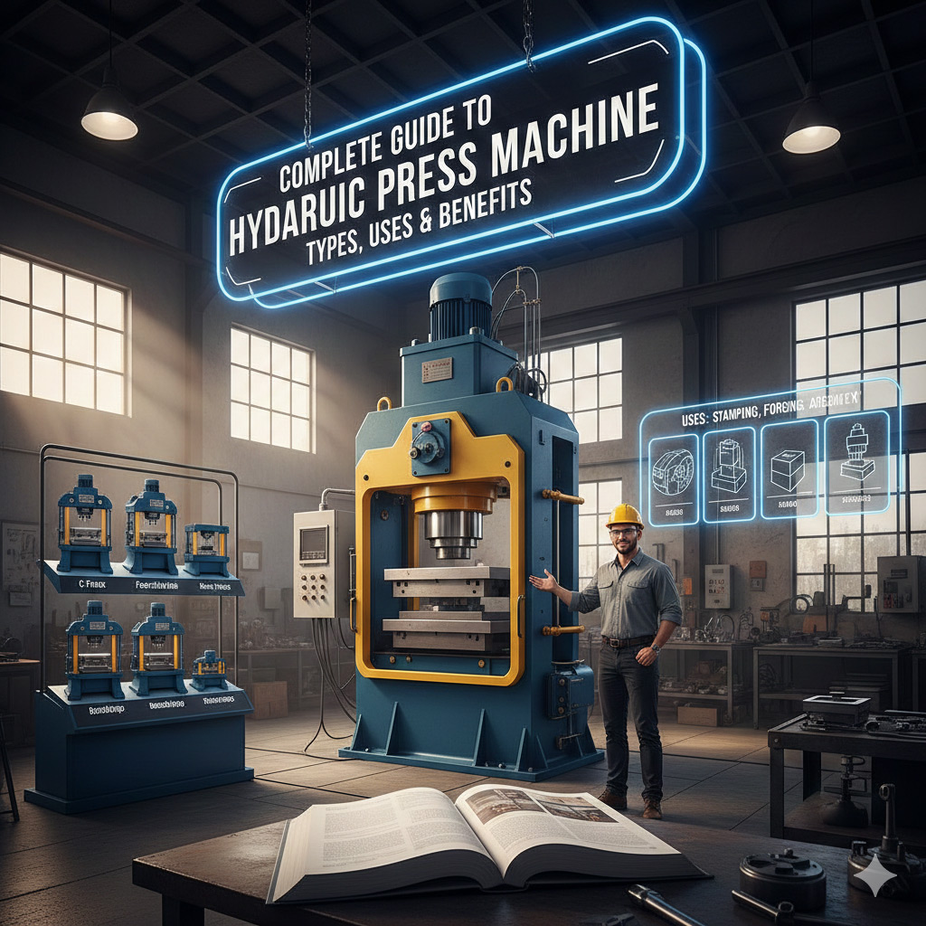 Hydraulic Press Machines India: Types, Uses & Benefits 2025