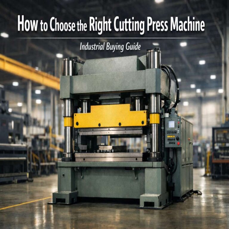 How to Choose the Right Cutting Press Machine for Your Industry