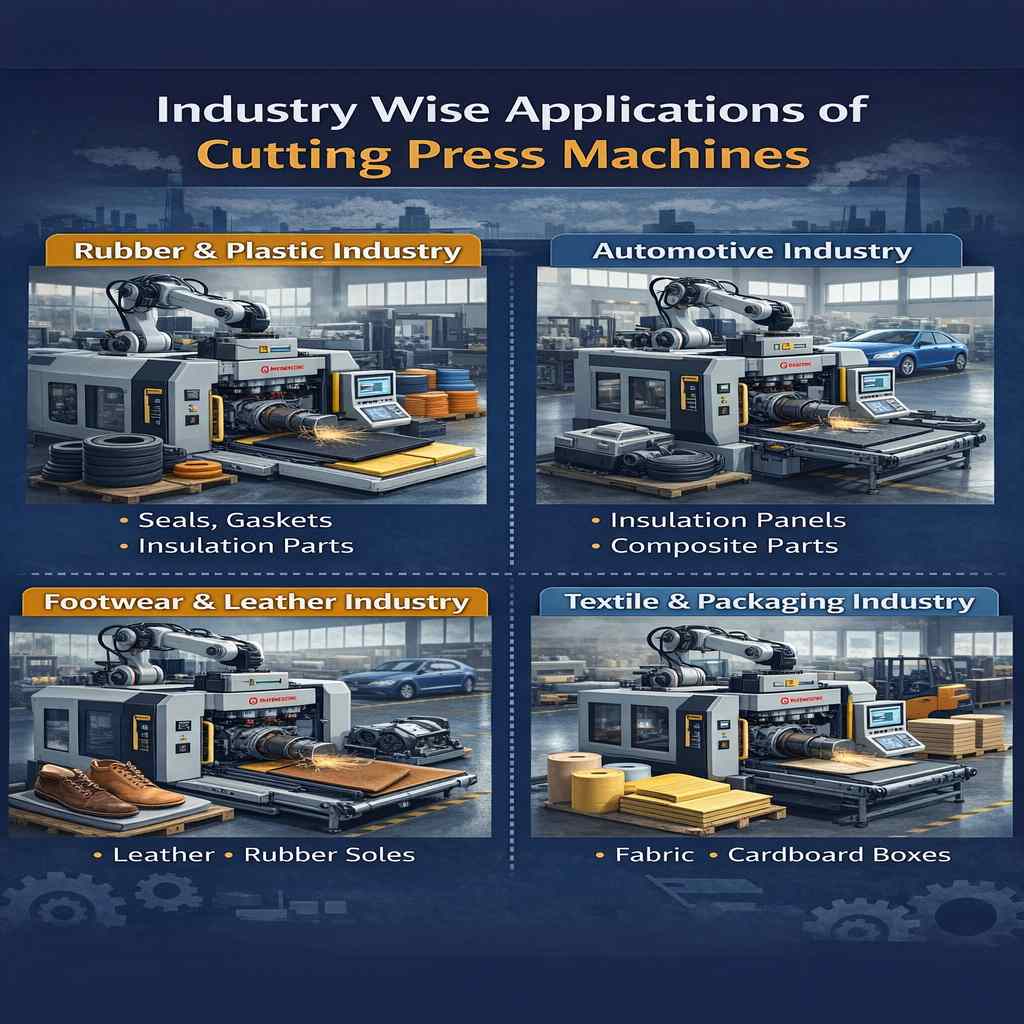 Industry Wise Applications of Cutting Press Machines