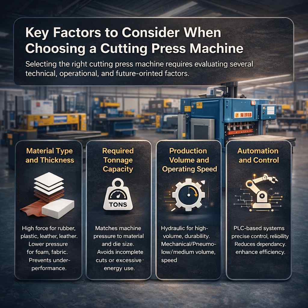 Key Factors to Consider When Choosing a Cutting Press Machine